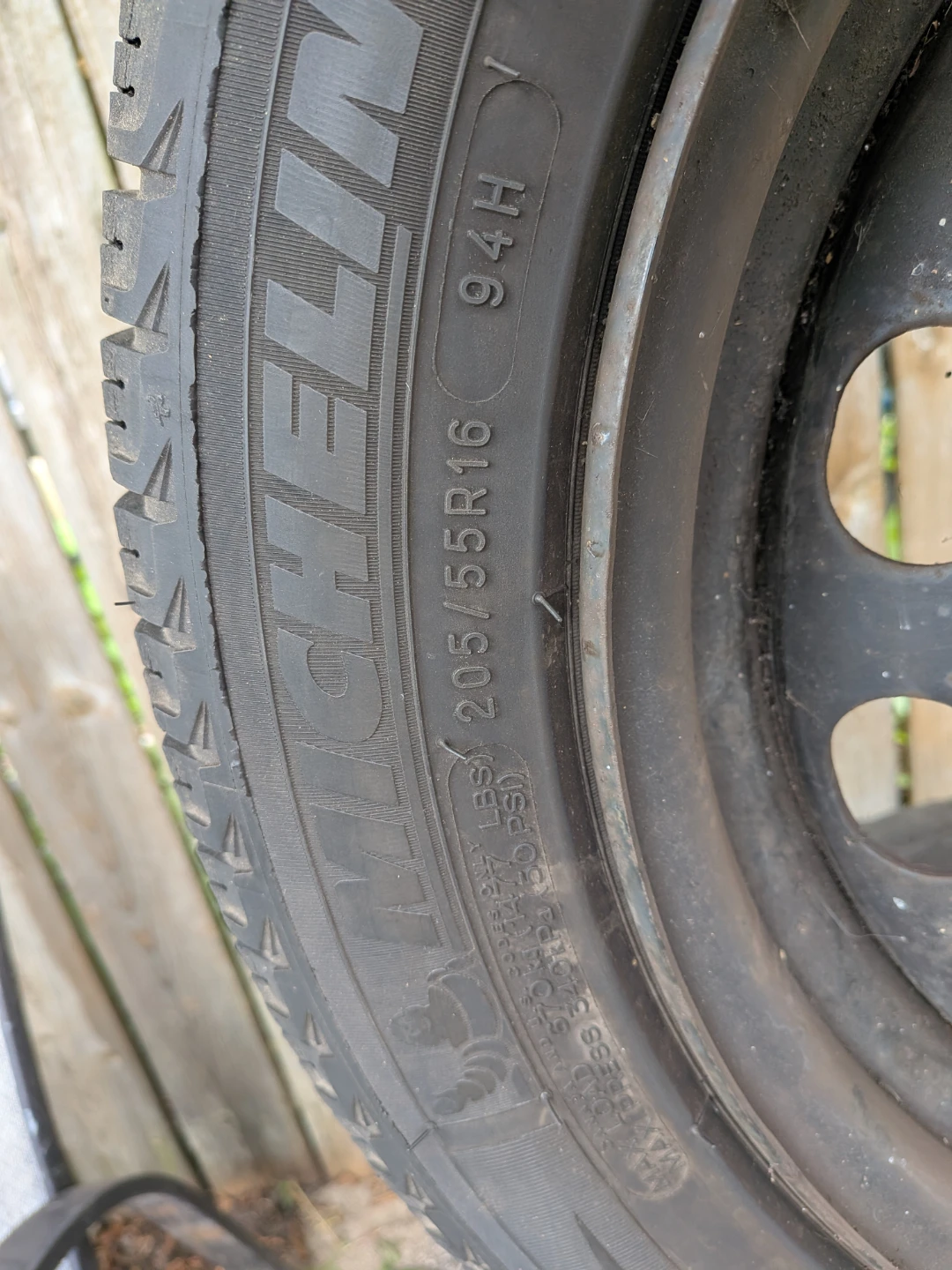 Michelin X-Ice Winter Tires on Steel Rims 205/55R16 (Set of 4) - photo 4