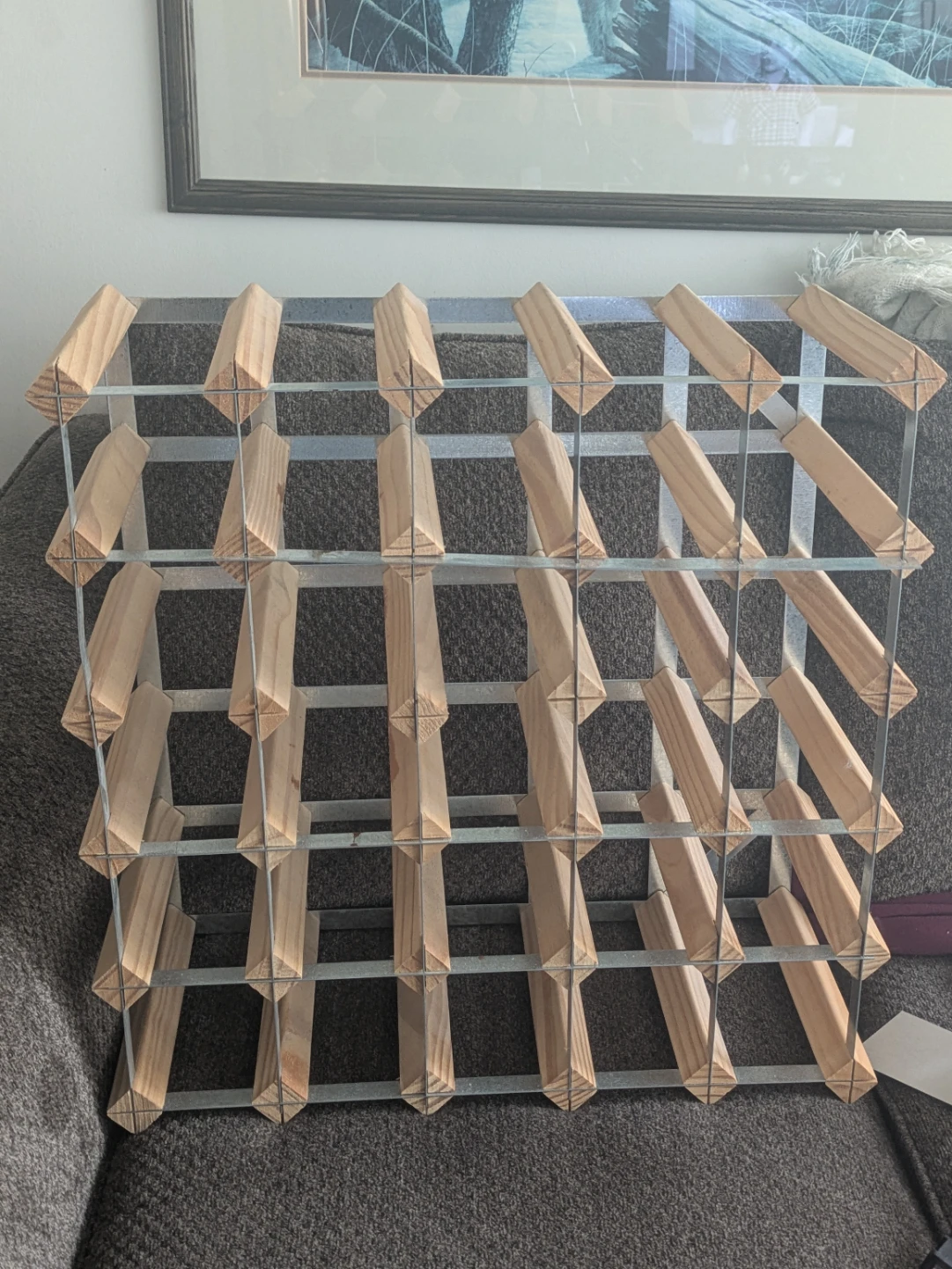 Wooden Wine Rack