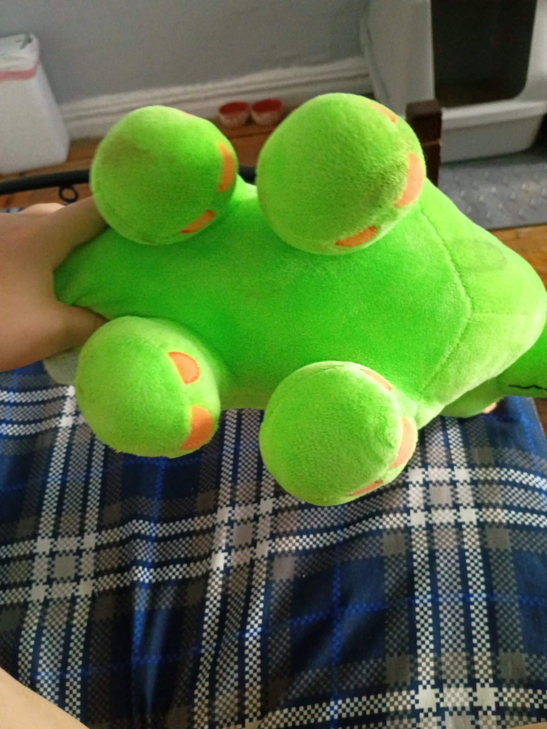 Green Dinosaur Plush Toy - photo 4