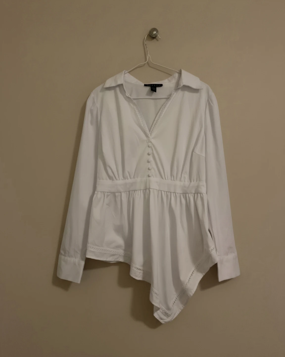 White Button-Up Shirt