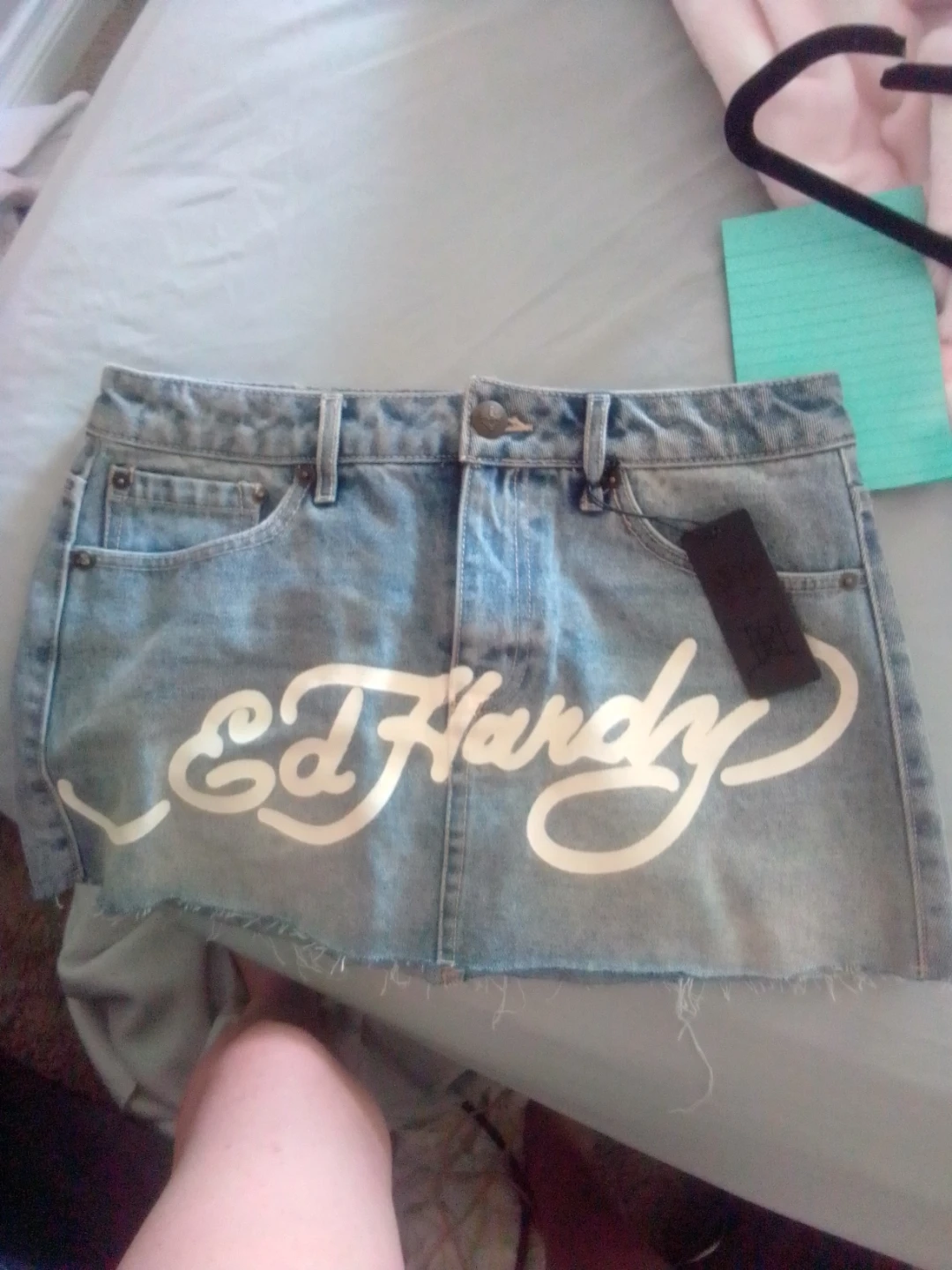 Ed Hardy Jean skirt