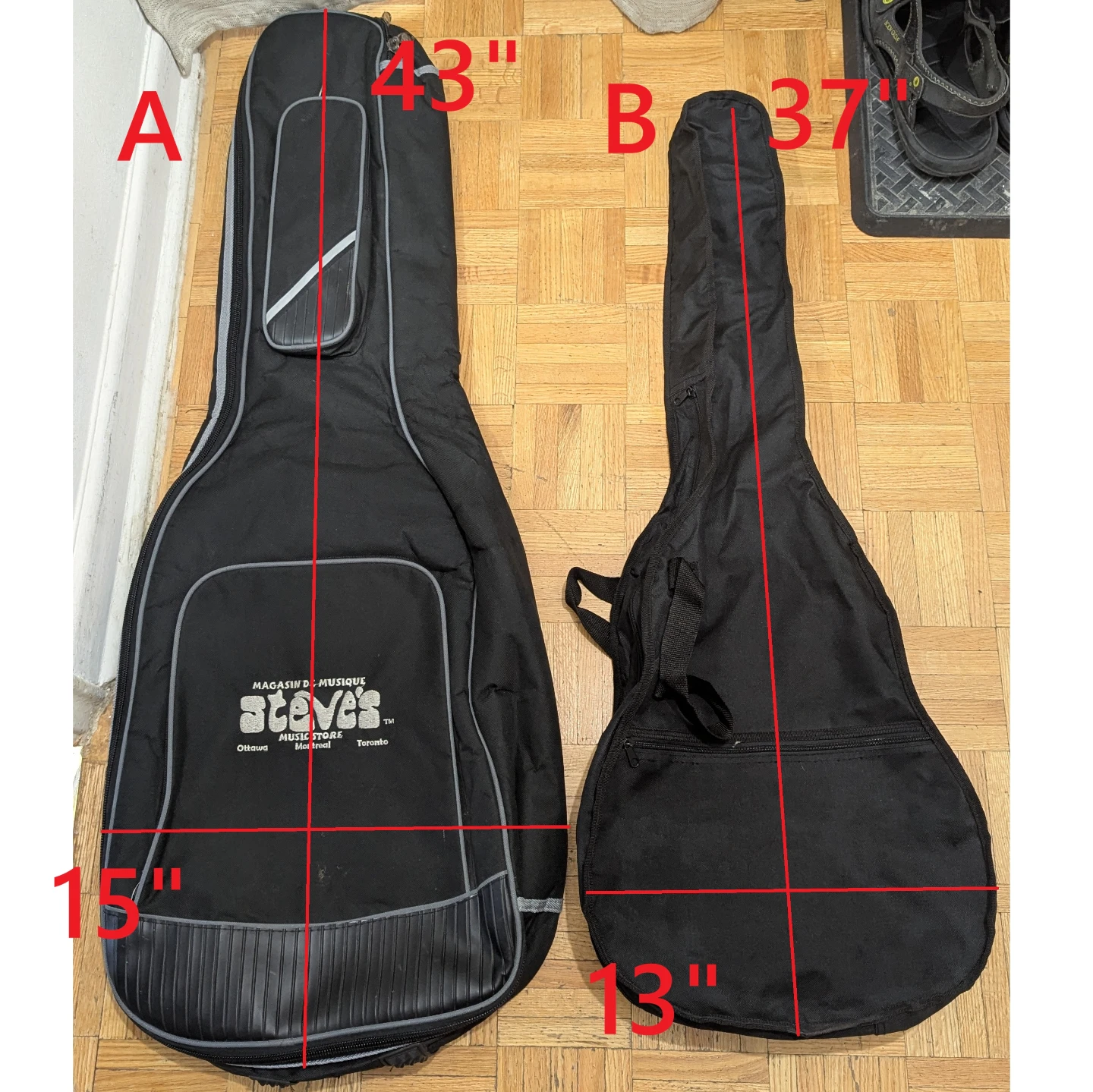 Guitar Padded Gig Bag Soft Case Cover Safe