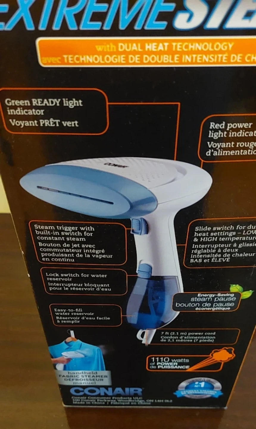 Conair Extreme Steam Handheld Fabric Steamer - photo 5