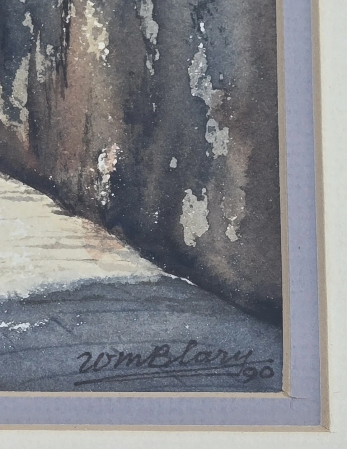 Original Mieke Blary Signed Watercolour  Painting - photo 3
