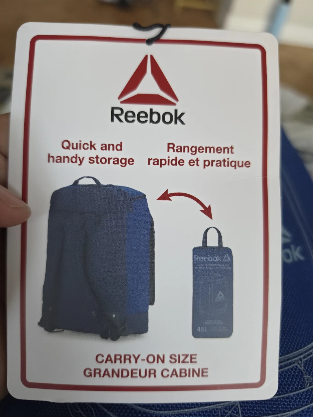 Reebok 45L Duffle Backpack - Carry-On Size - photo 4