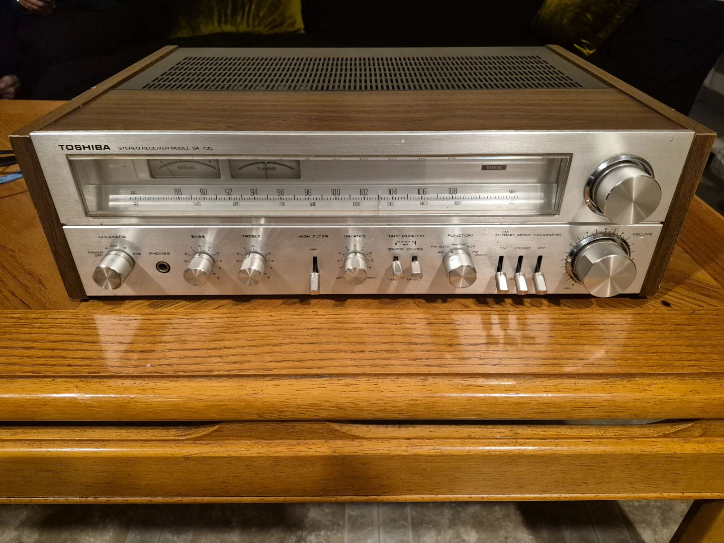 Toshiba Stereo Receiver Model SA-735