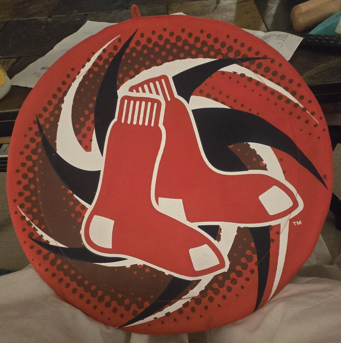 Boston Red Sox Novelty Wall Hang.  Foam cushioning.  EUC.