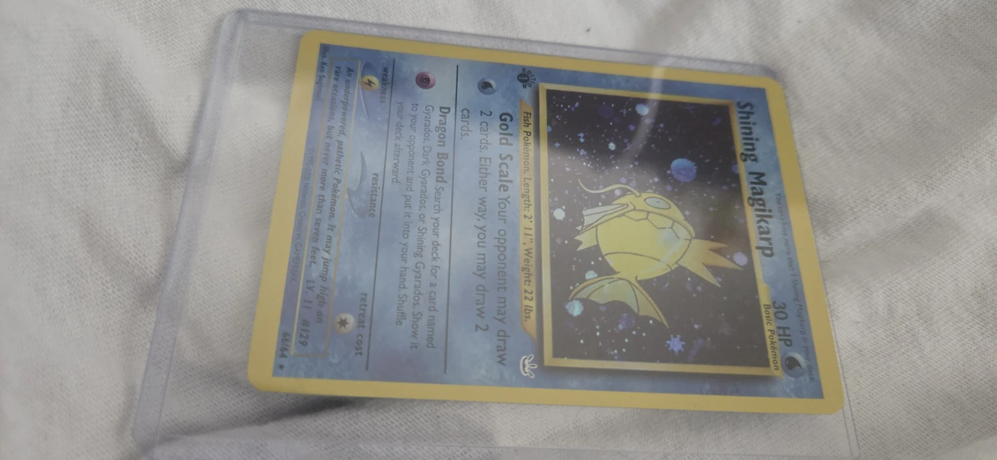 Shining Magikarp Pokemon Card - photo 2