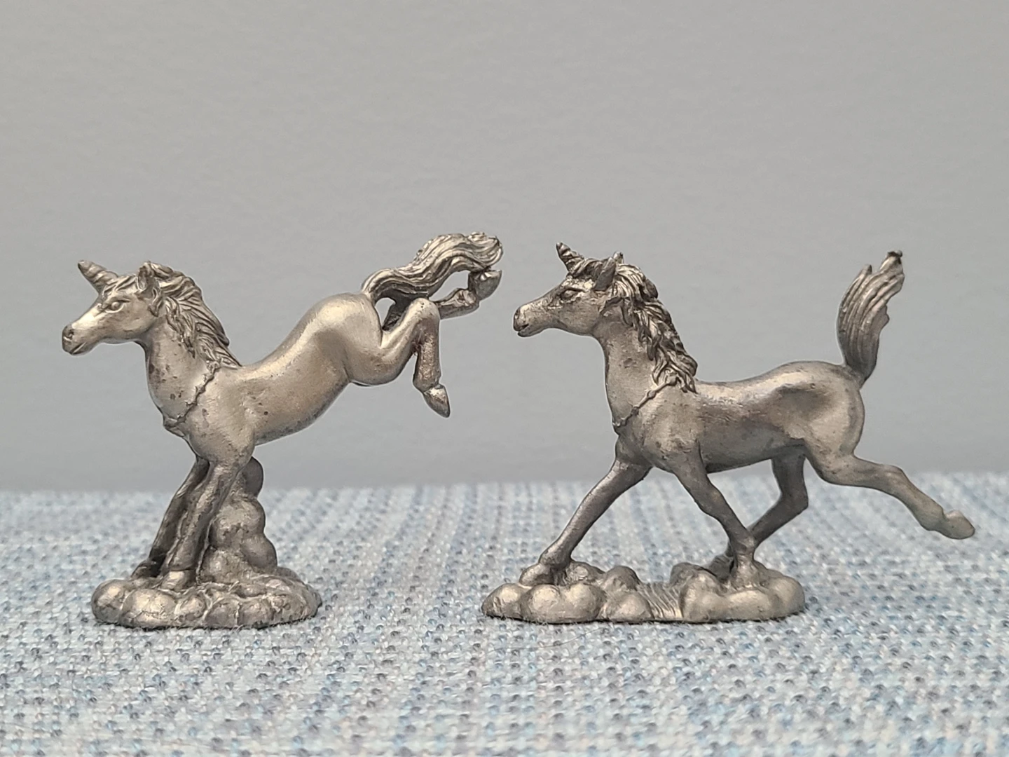 SIX Pewter Unicorn Figurine Collection - photo 4