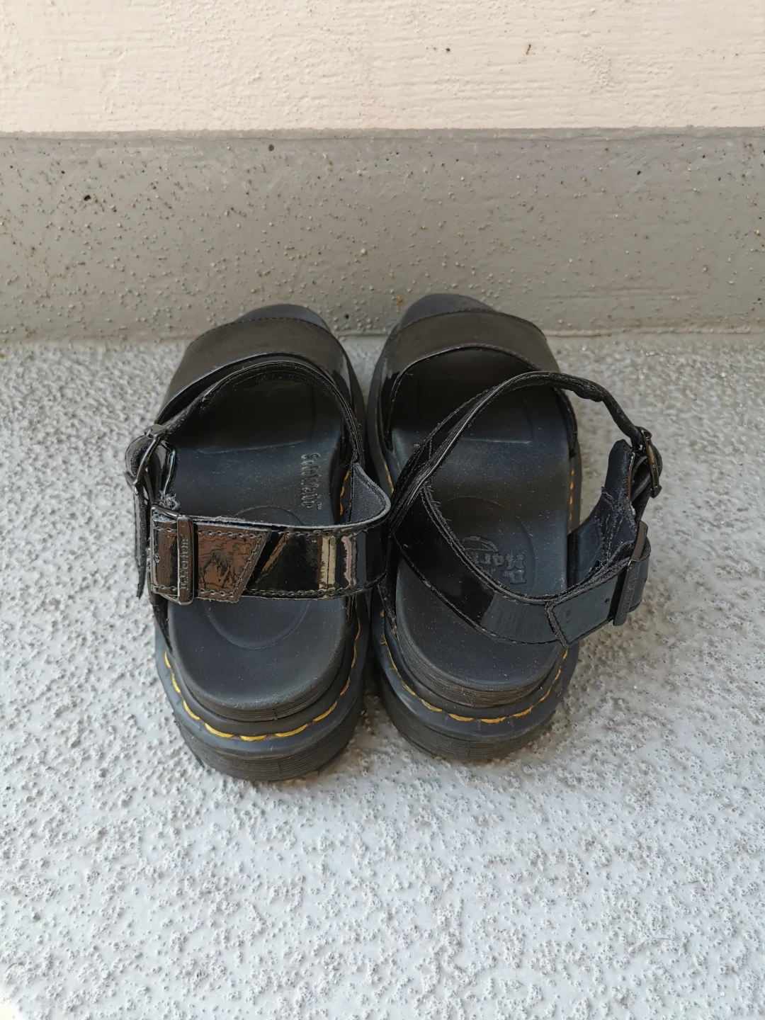 Dr. Martens Voss Leather Platform Sandals - Women's Size 8 - photo 3