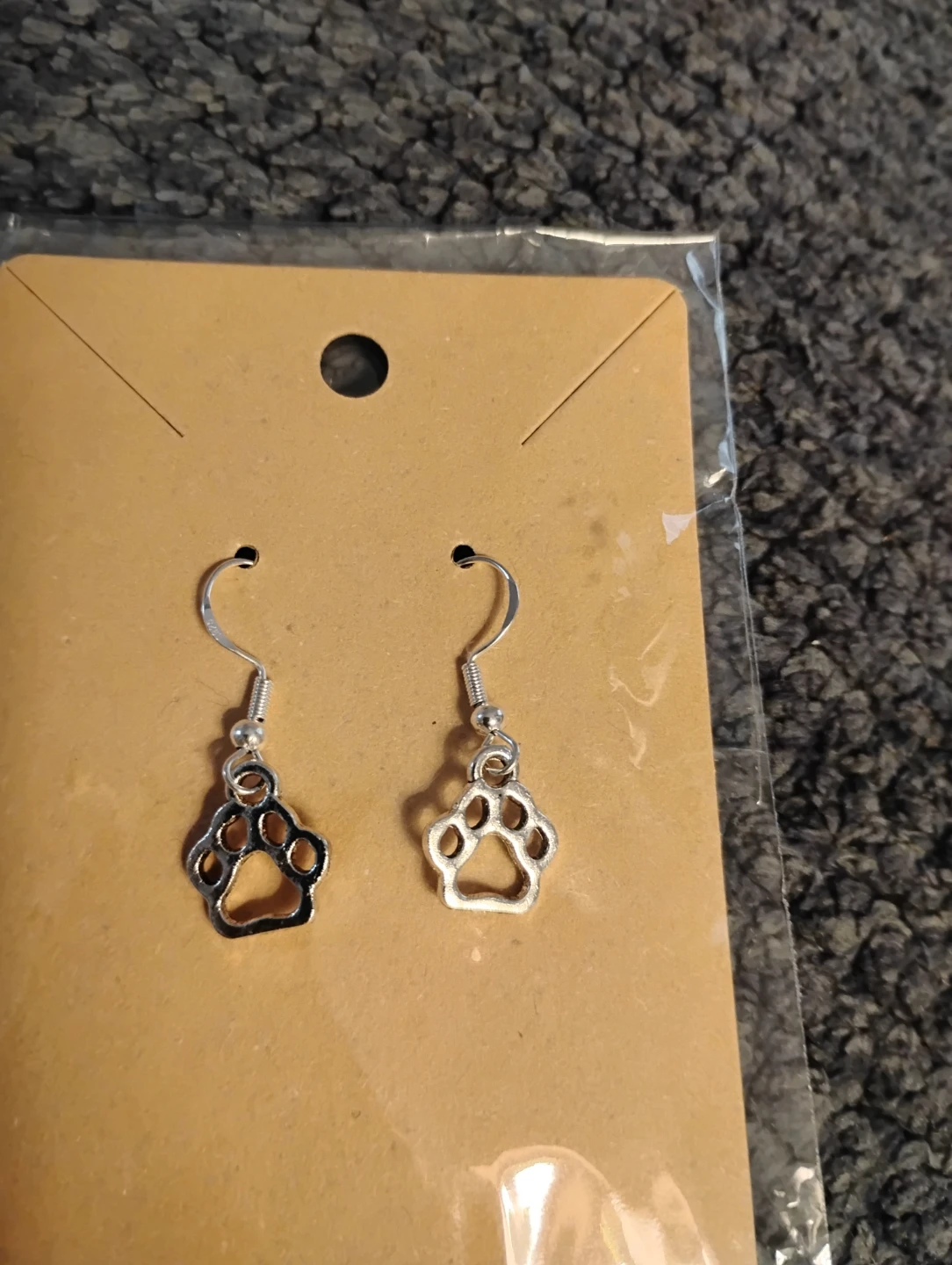 Paw Print Earrings