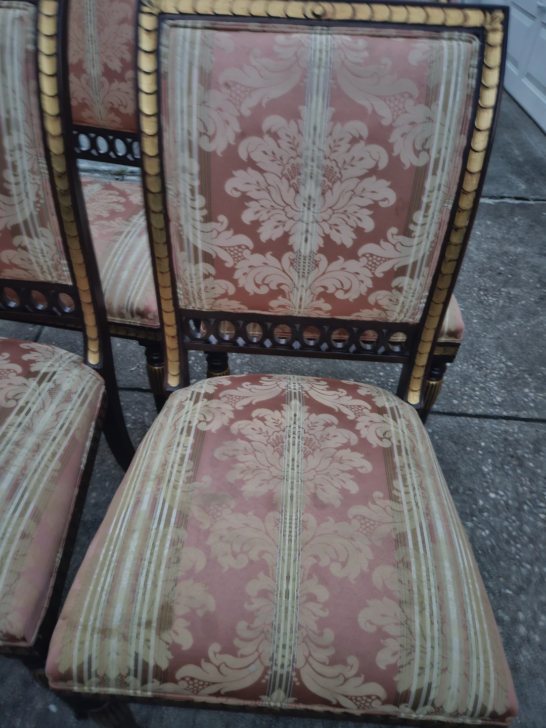 8 beautiful expensive custom made chairs - photo 3