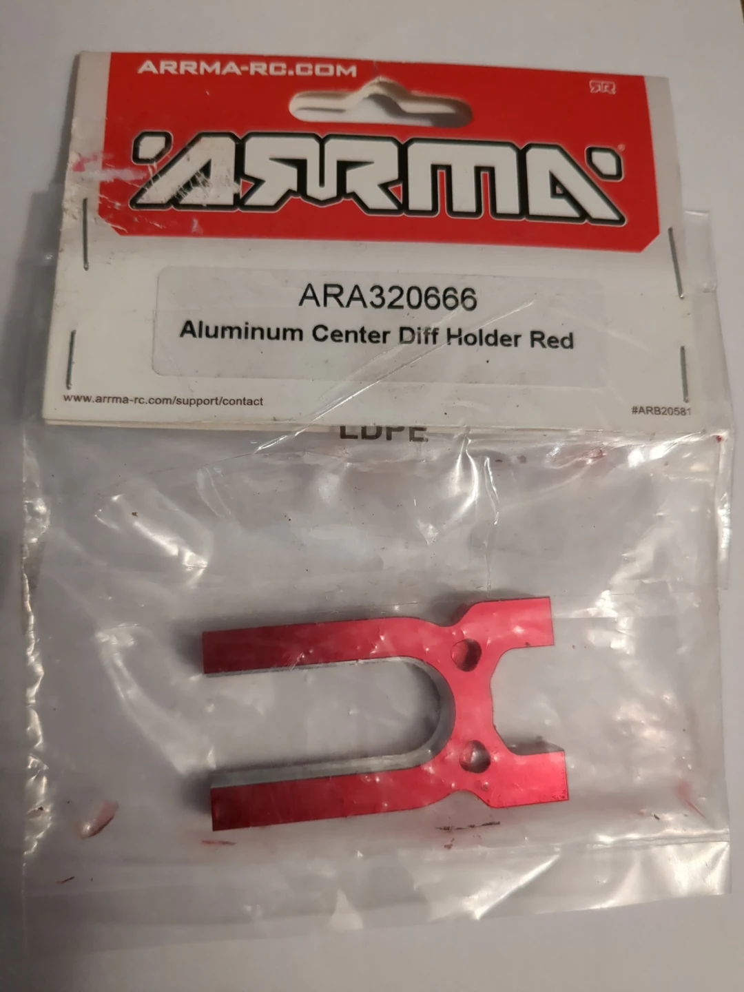 Arrma RC Aluminium Center Differential Holder ARA320666