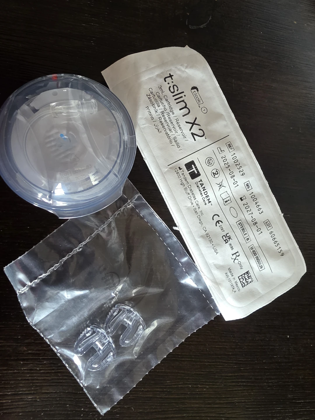 Tandem t:slim  set   ( syringe not included )