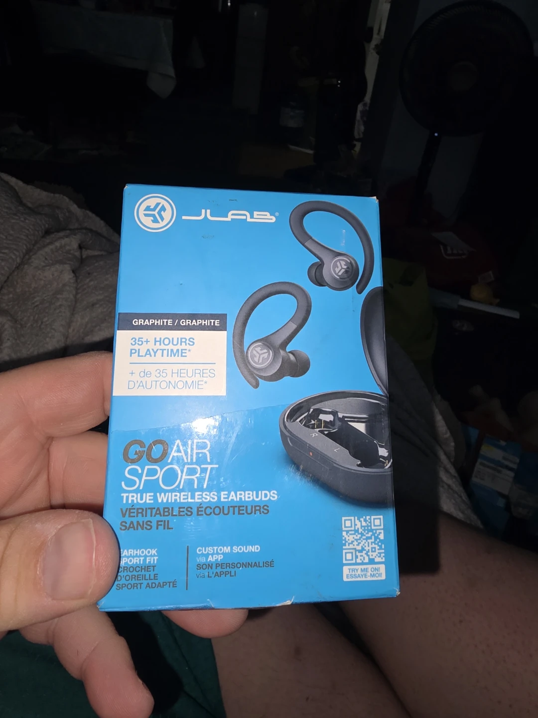 JLab Go Air Sport True Wireless Earbuds - Graphite - photo 2