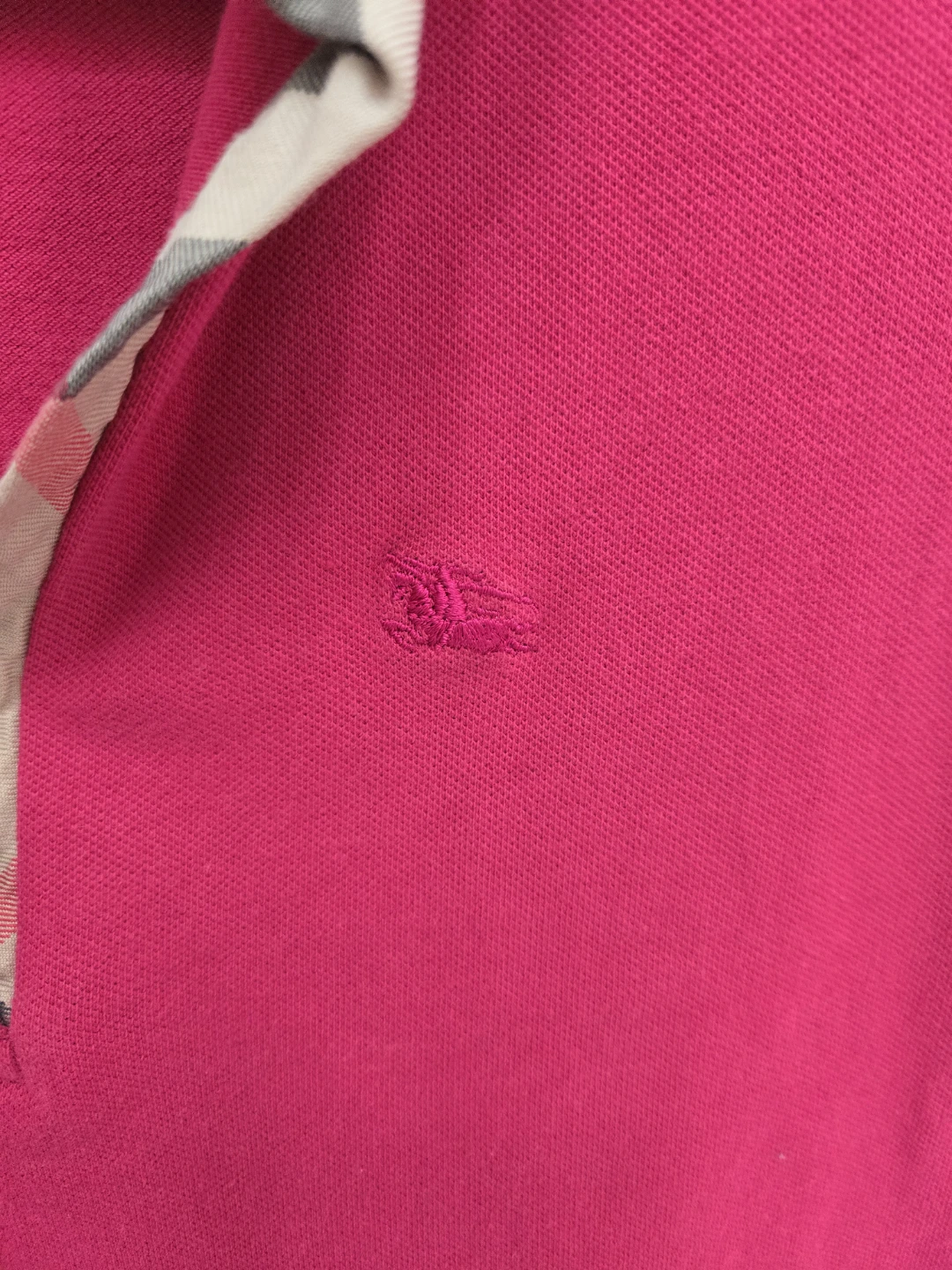 Burberry London Pink Polo Shirt Size S - photo 4