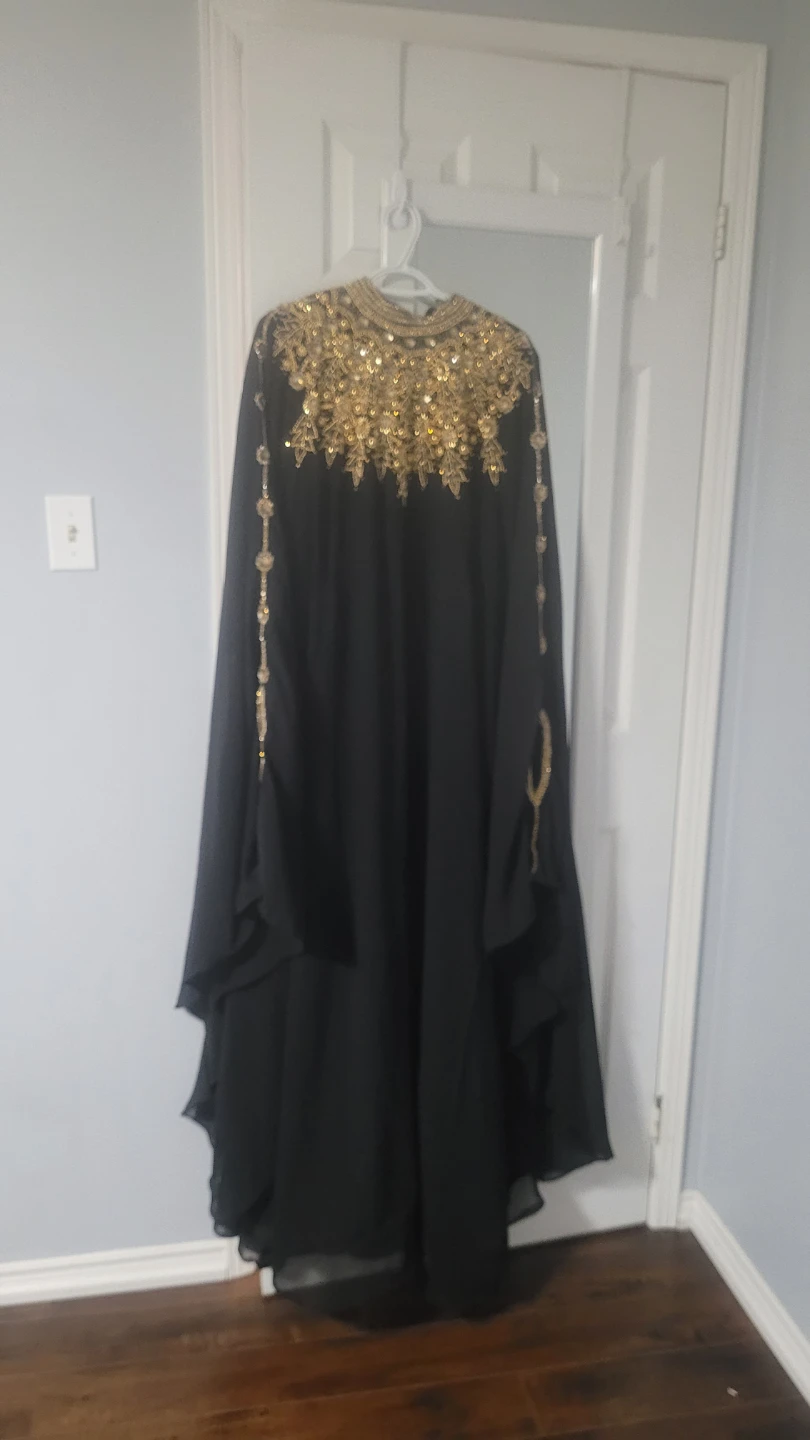 Black Kaftan Dress