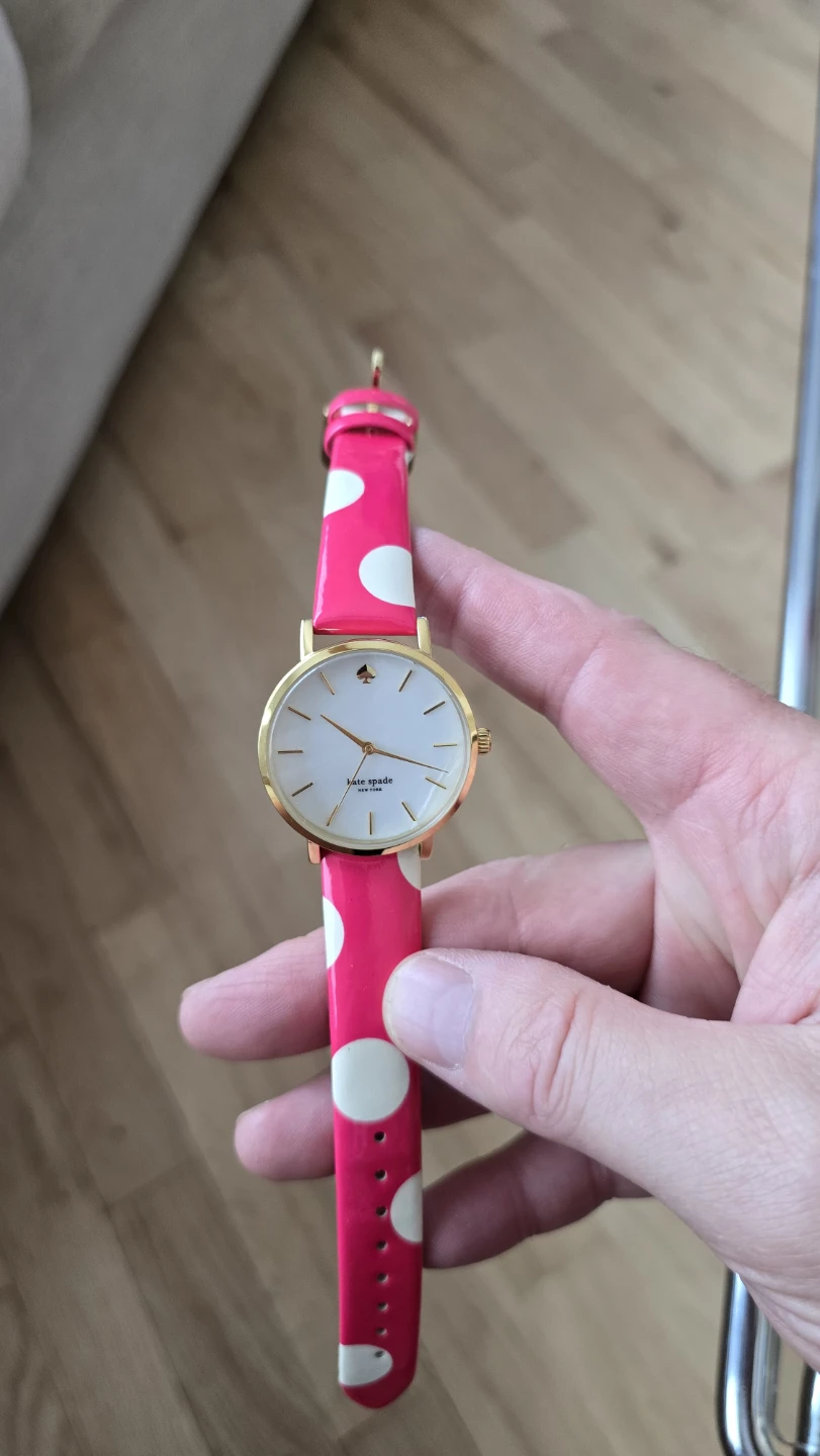 Kate Spade New York Gift Set – Pink Polka Dot Watch