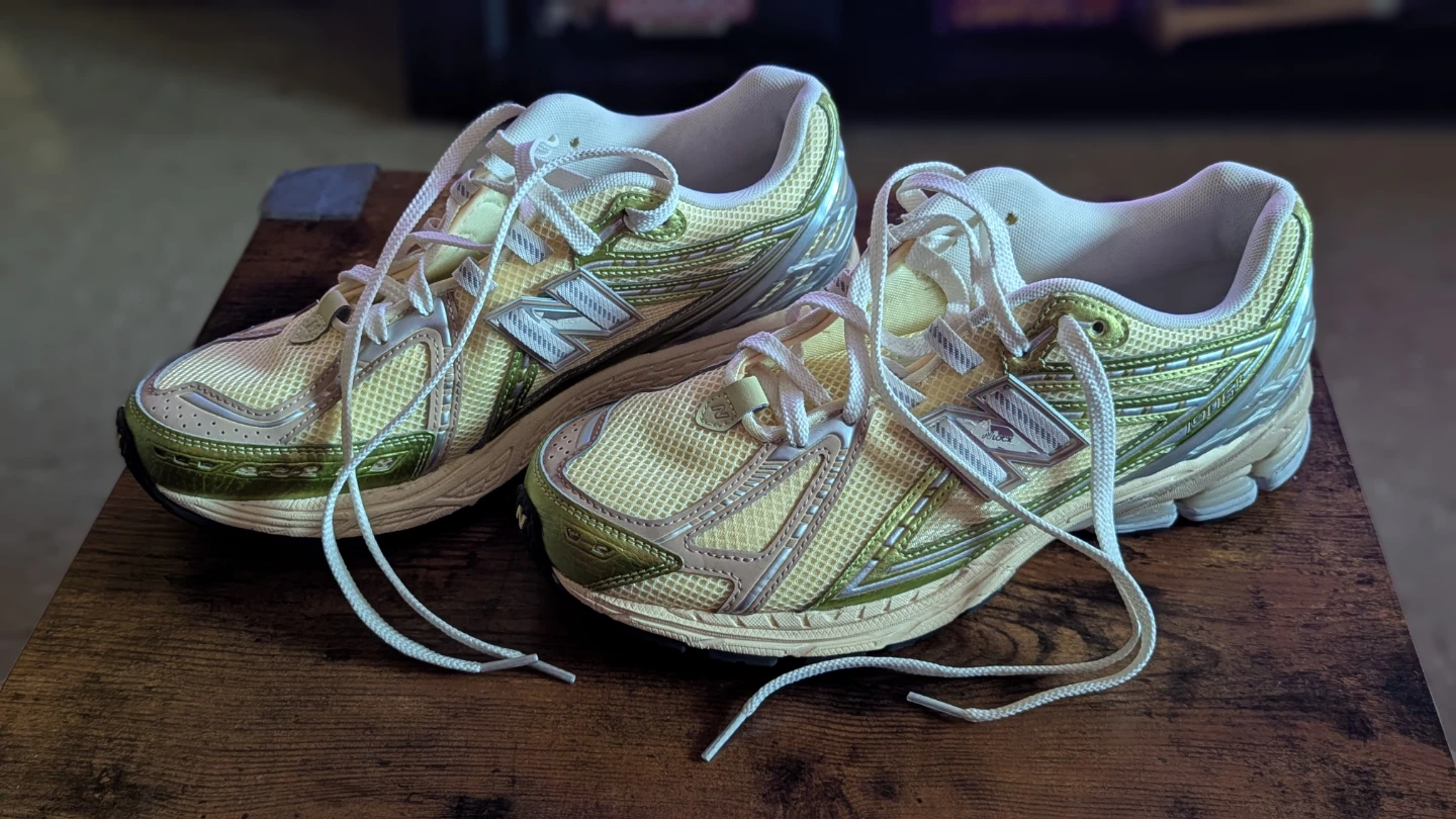 New Balance 1906R Yellow/Green Running Shoes - photo 5