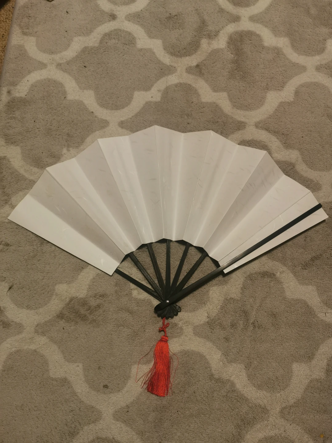 Japanese decorative hand fan - photo 2