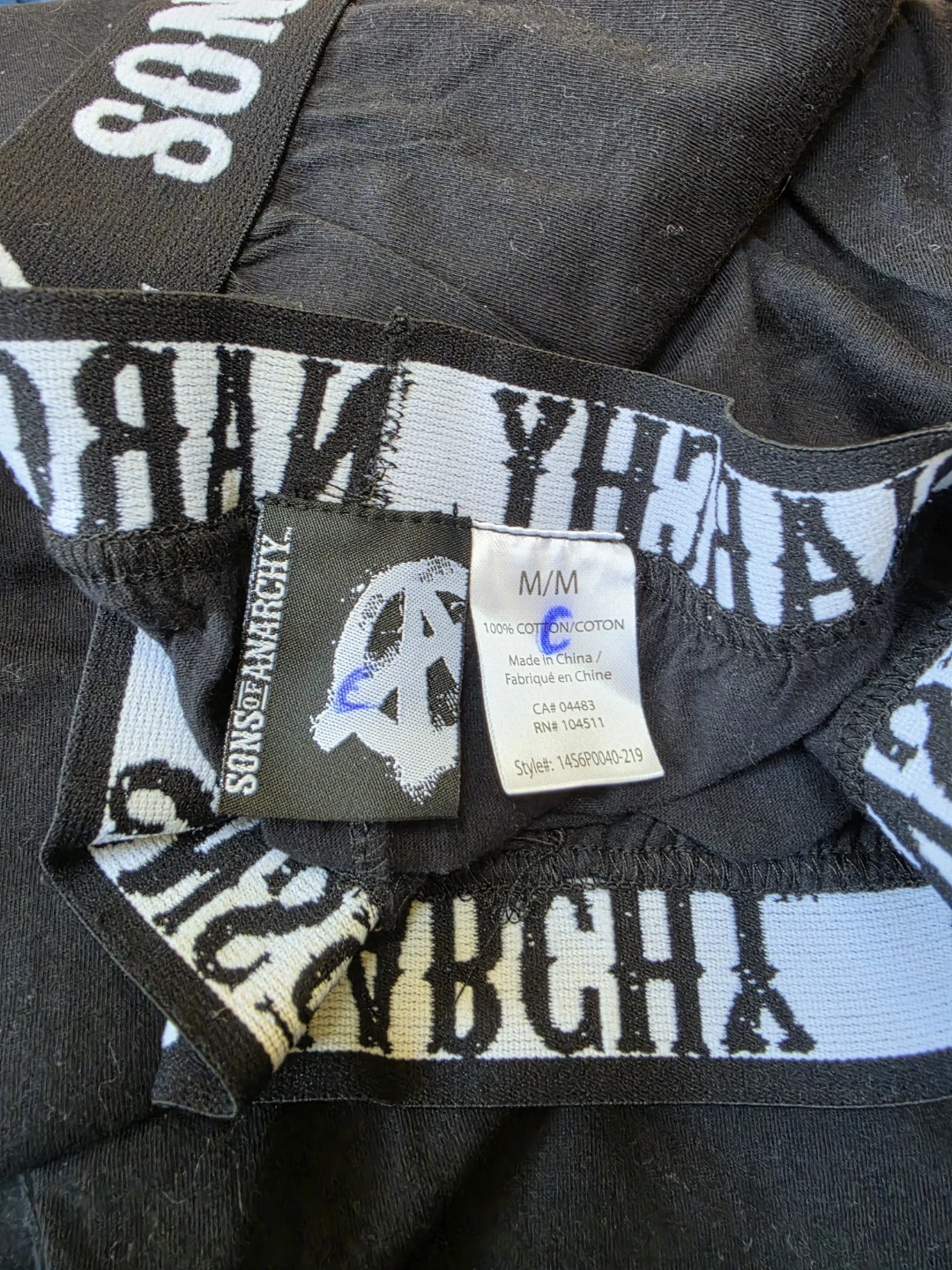 Sons of Anarchy Lounge Pants- Size M/M - photo 2
