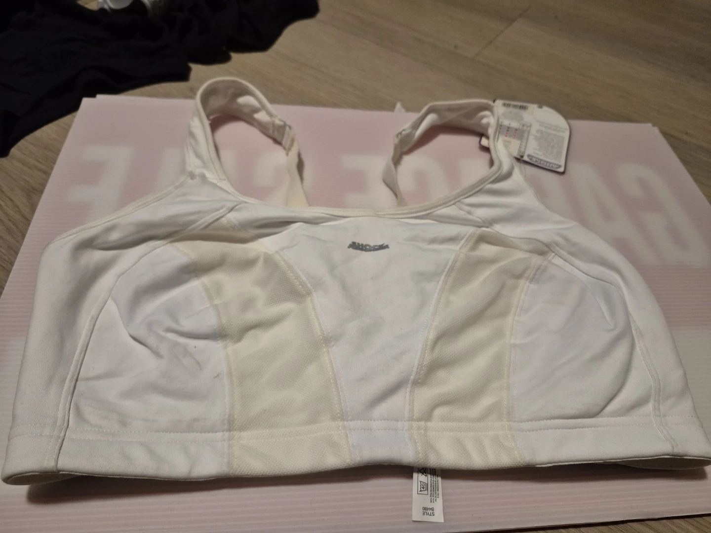 Shock Absorber White Sports Bra 38F