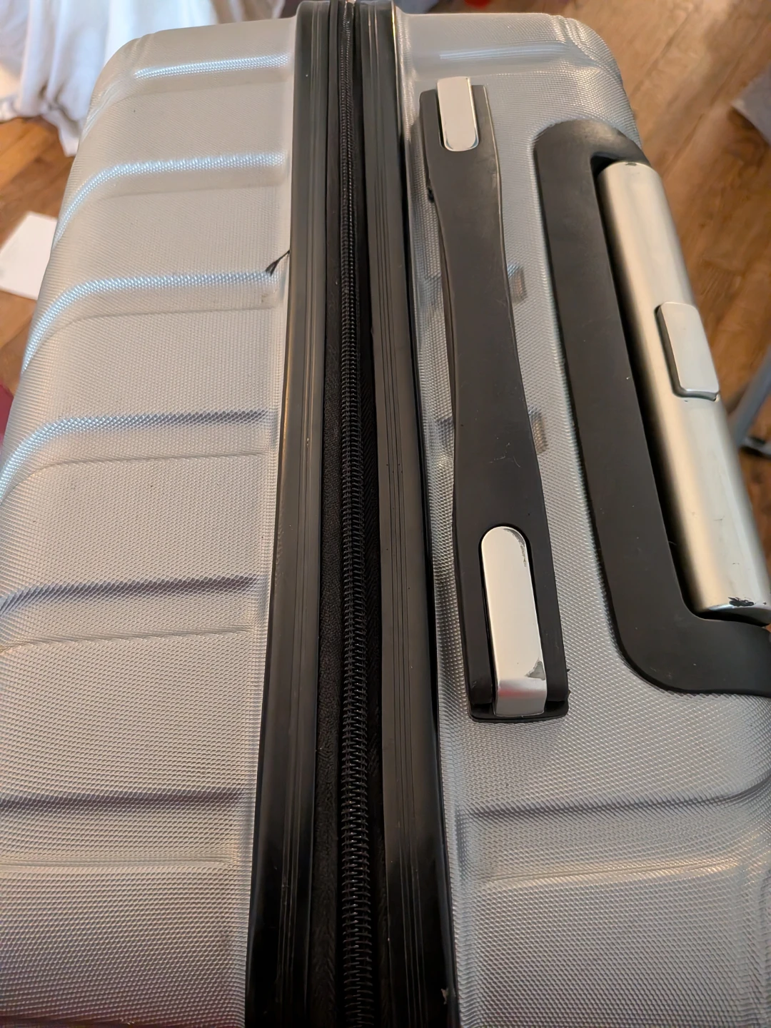 Silver Hardside Spinner Luggage - photo 2