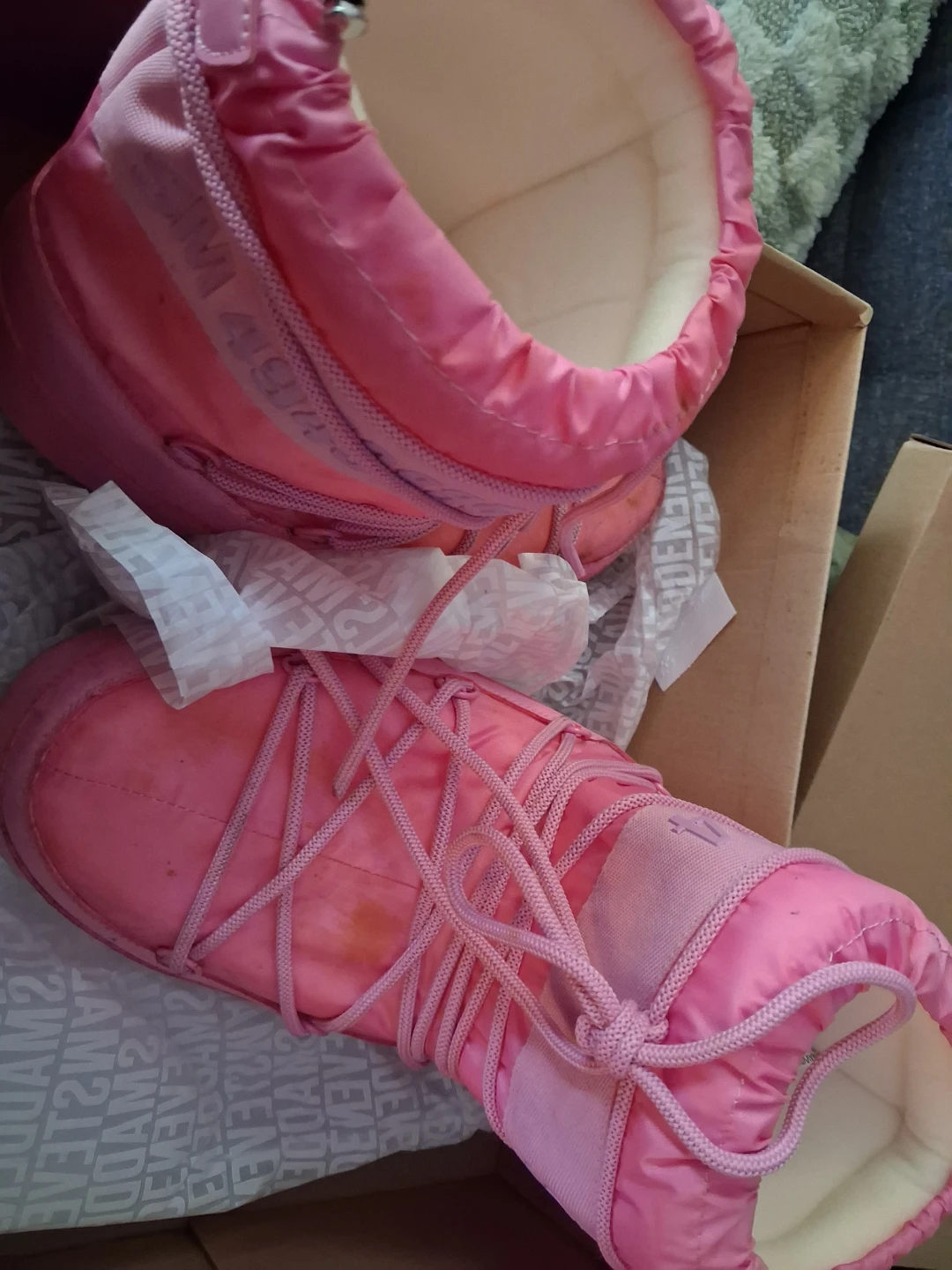 Steve Madden Pink Puffer Boots - photo 3
