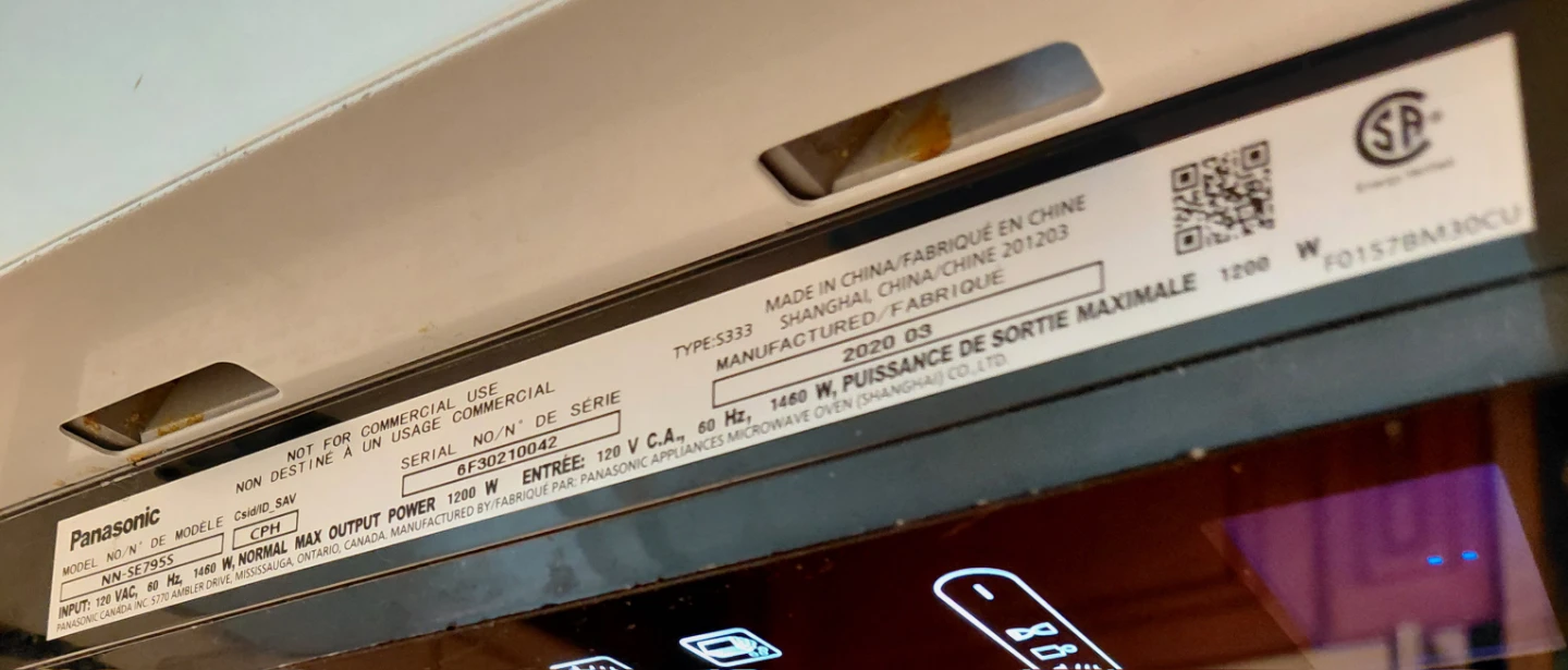 Panasonic Microwave Oven NN-SER955S - photo 4