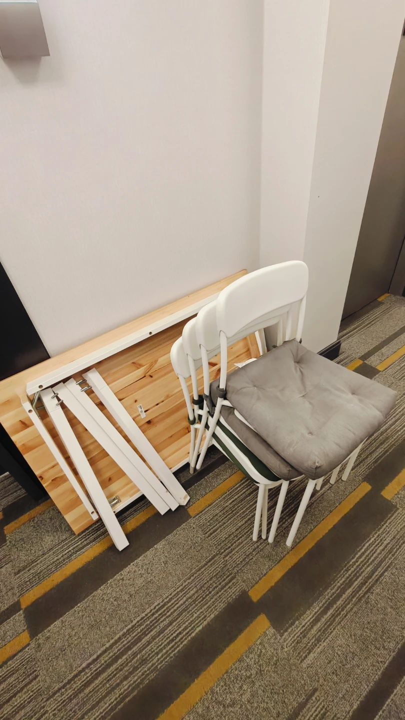 IKEA Dining Table and Chairs Set - photo 4