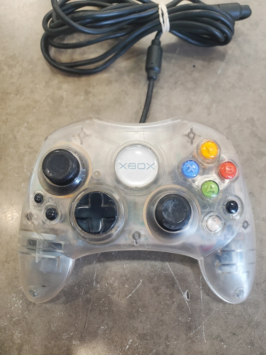 Clear Microsoft Xbox Controller S