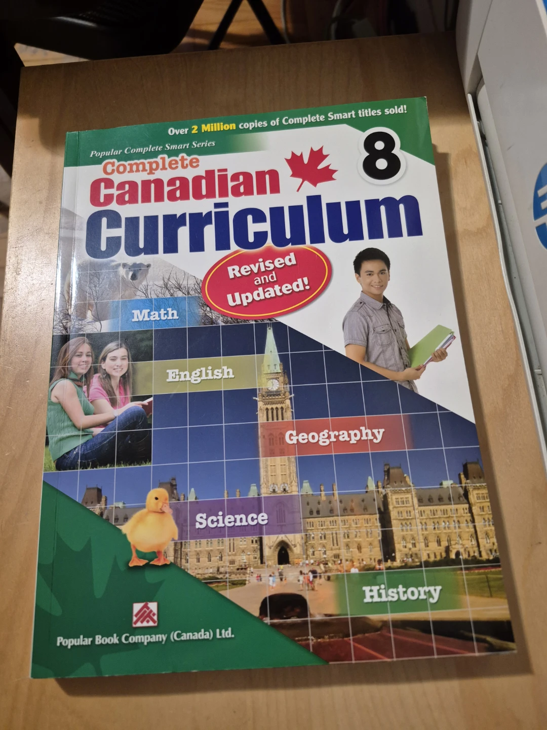 BN)Complete Canadian Curriculum Grade 8 Book