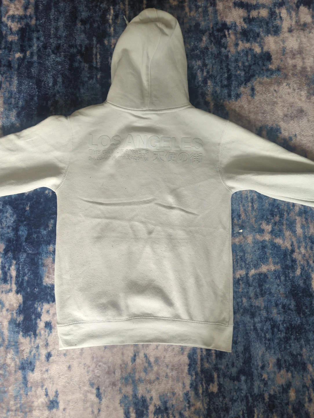 Light Blue "Los Angeles" Hoodie - photo 2
