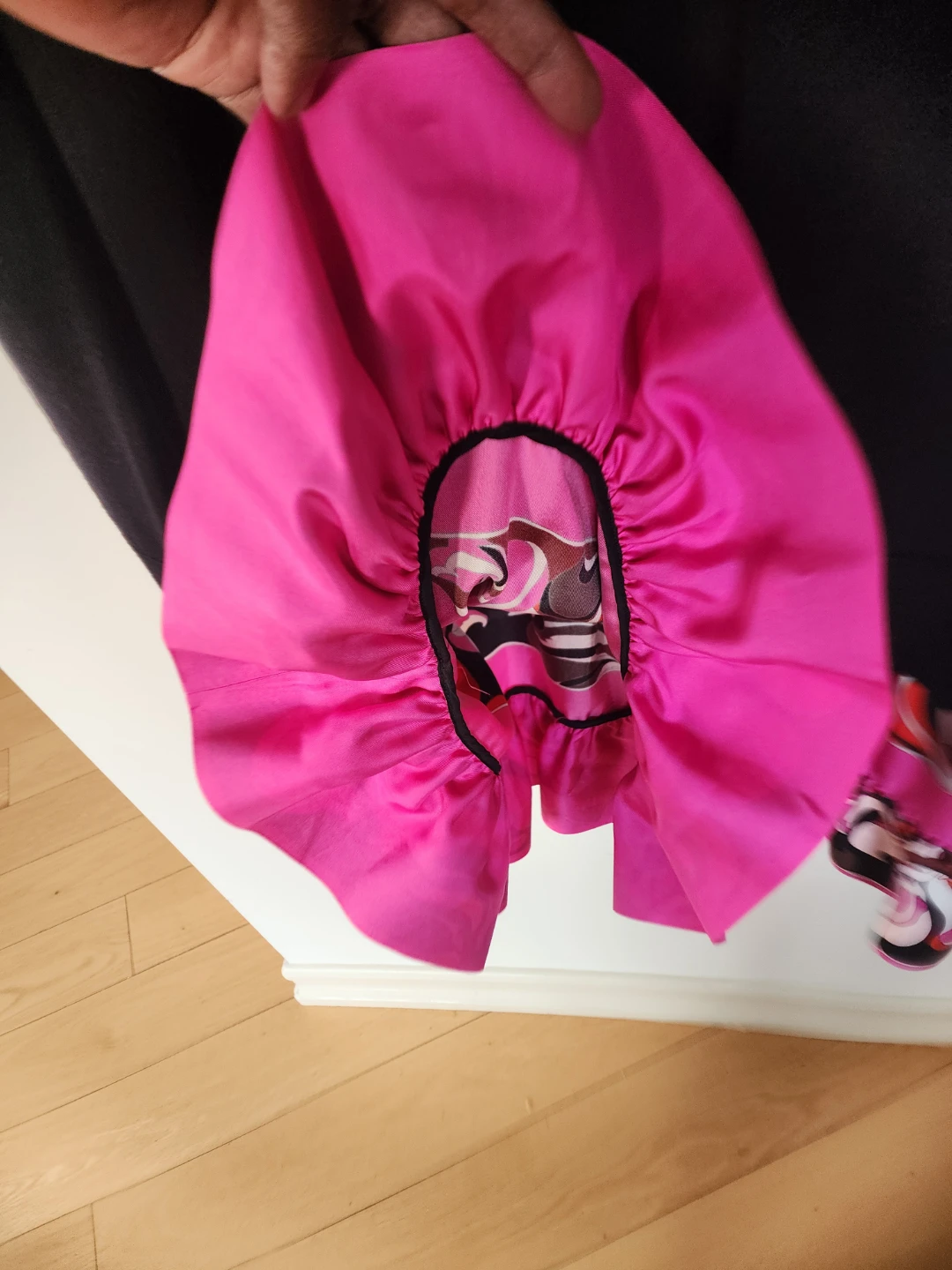 Emilio Pucci Black Knit Dress with Print Skirt - photo 5