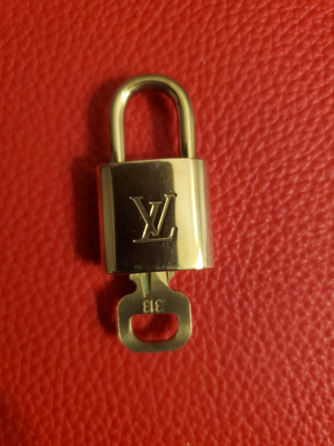 Authentic Louis Vuitton Lock and Key Alma Speedy Bag