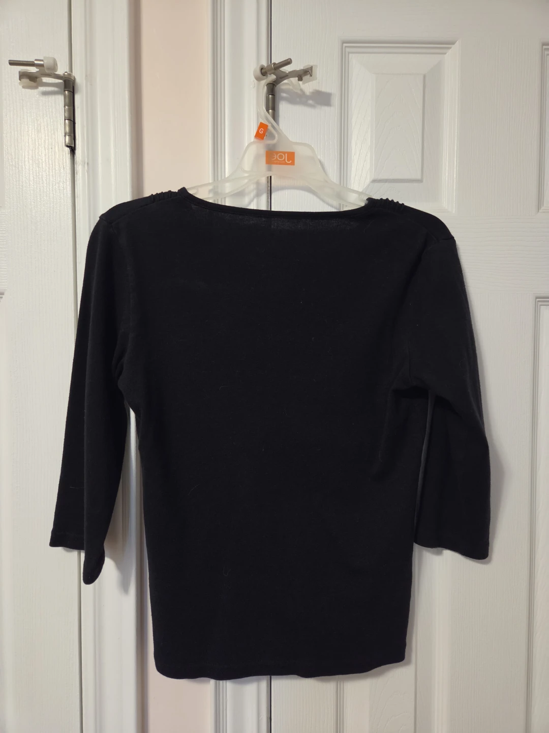 Wrapped V-Neck Top - Size L - photo 4