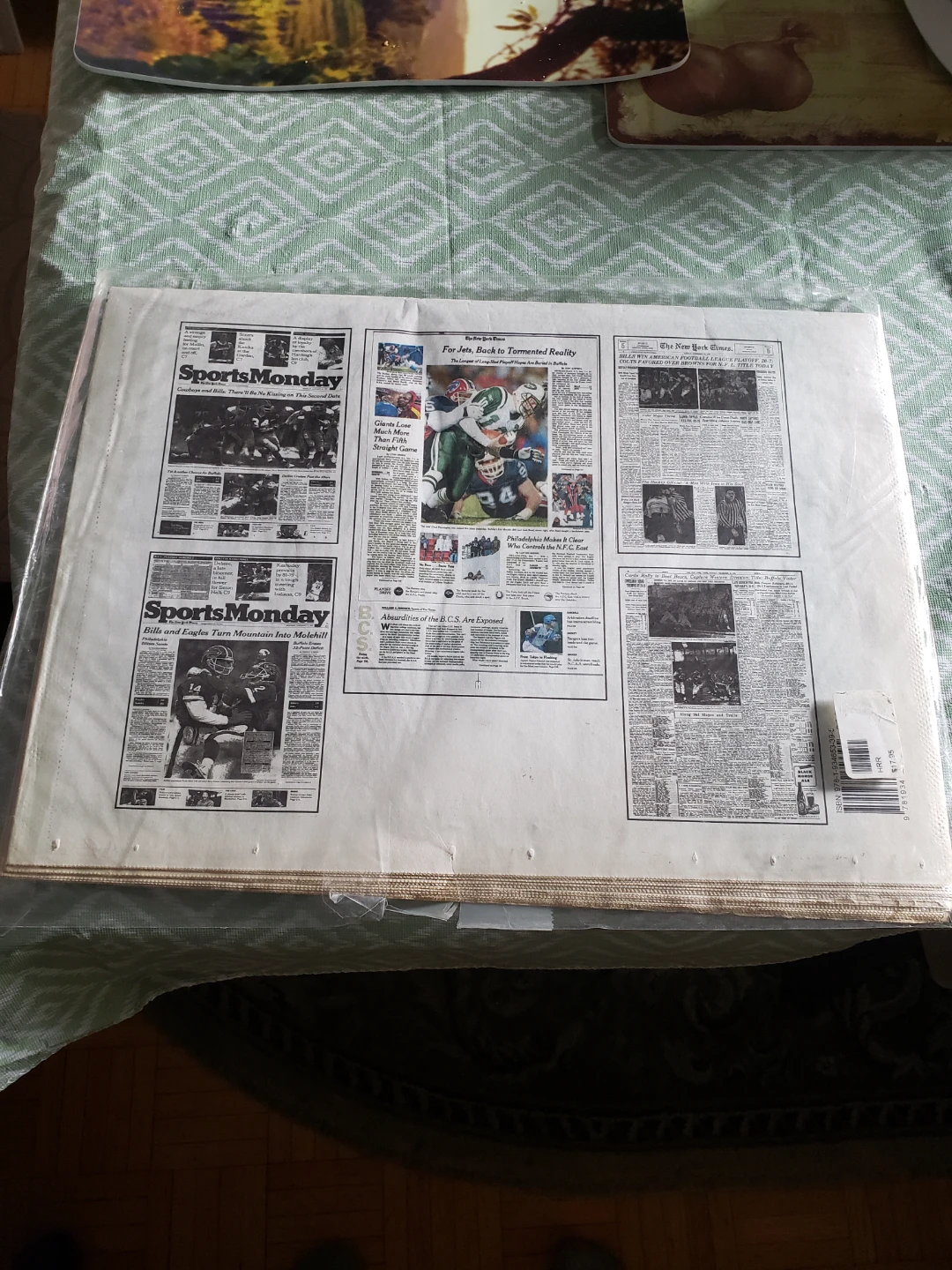 The New York Times Buffalo Bills History Newspaper Collection - photo 2