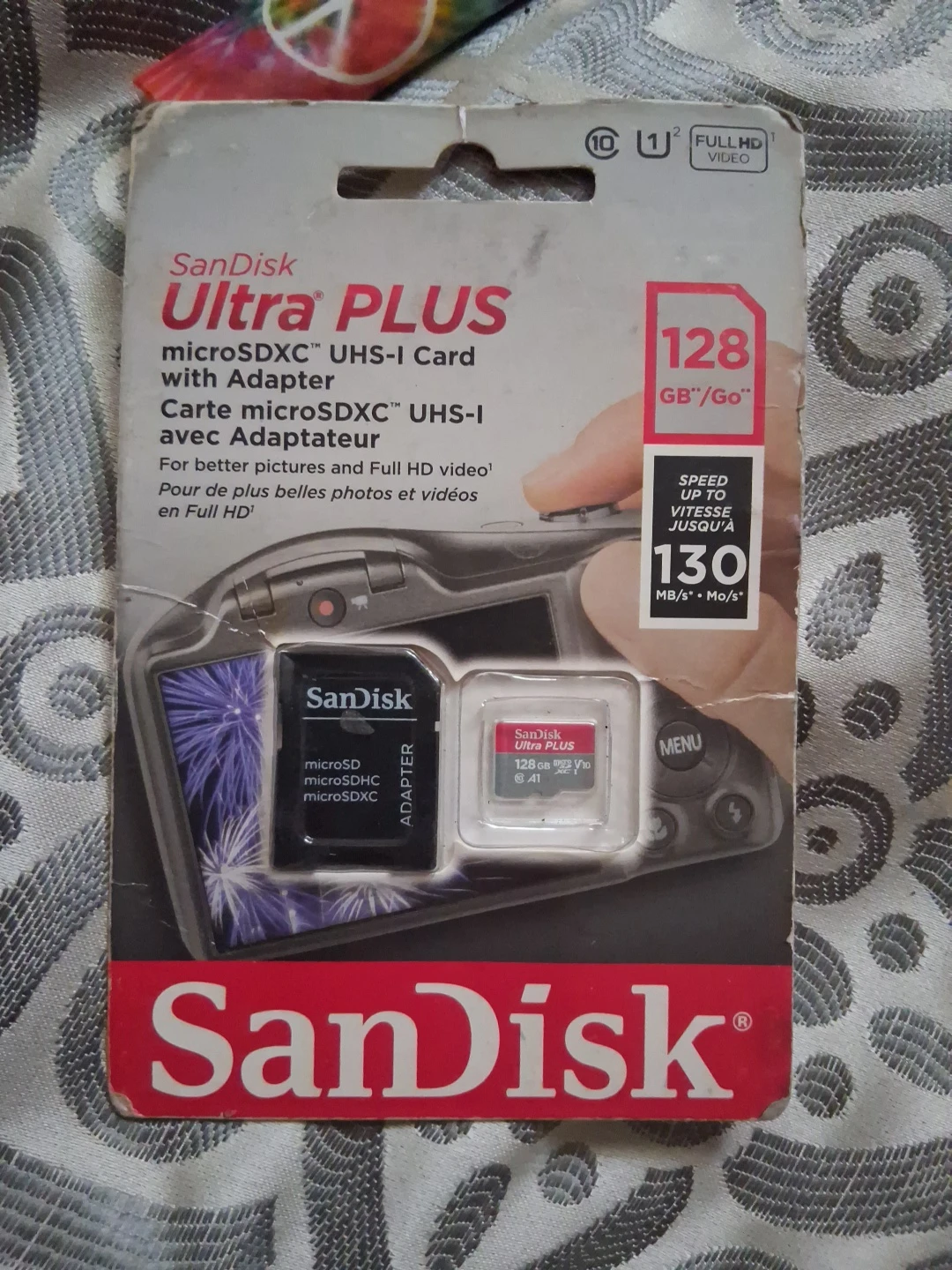 ⚽SanDisk Ultra PLUS microSDXC 128GB Card with Adapter⚽