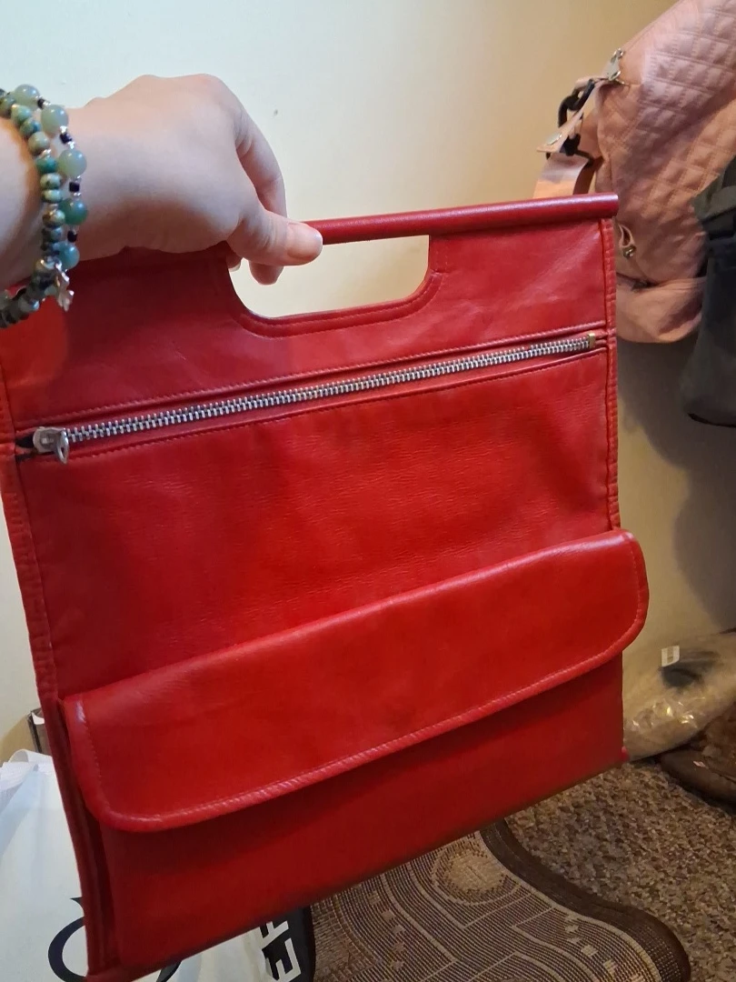 Red Clutch Bag