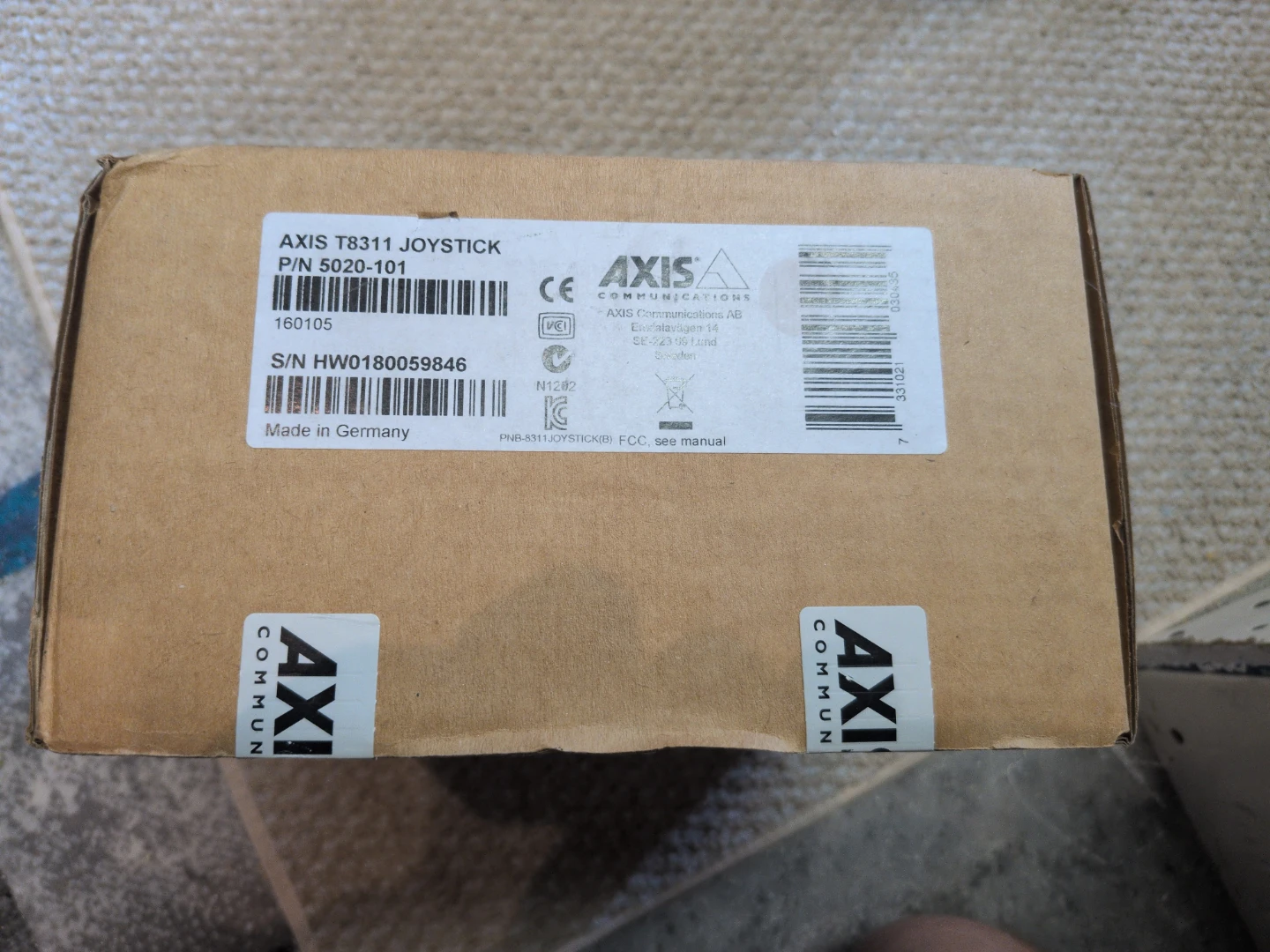 AXIS T8311 Joystick - photo 4