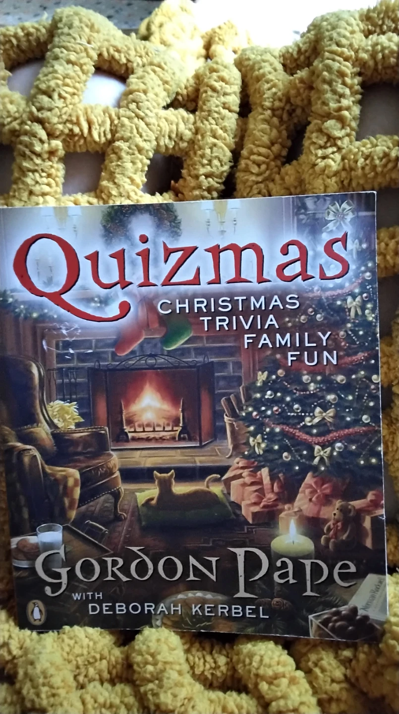 Quizmas: Christmas Trivia Family Fun Book, New, $5