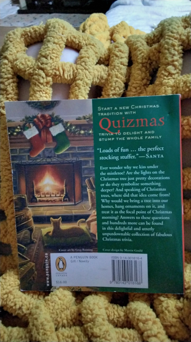 Quizmas: Christmas Trivia Family Fun Book, New, $5 - photo 2