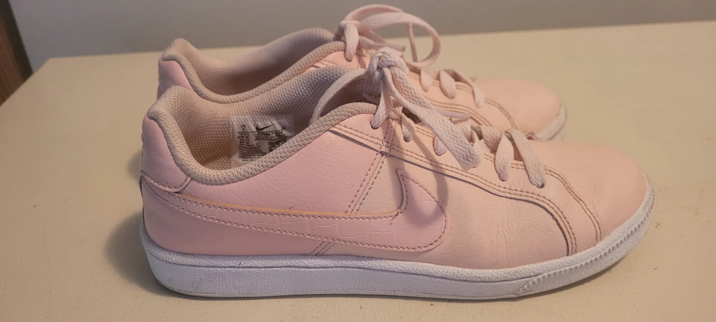 Nike Women's Pink Court Vision Sneakers Size 7 - photo 2
