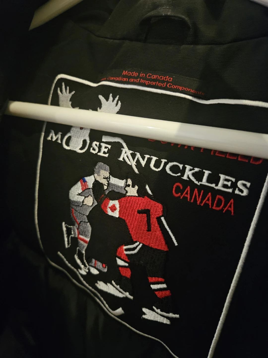 Moose Knuckles Ballistic Bomber Black Jacket - photo 3