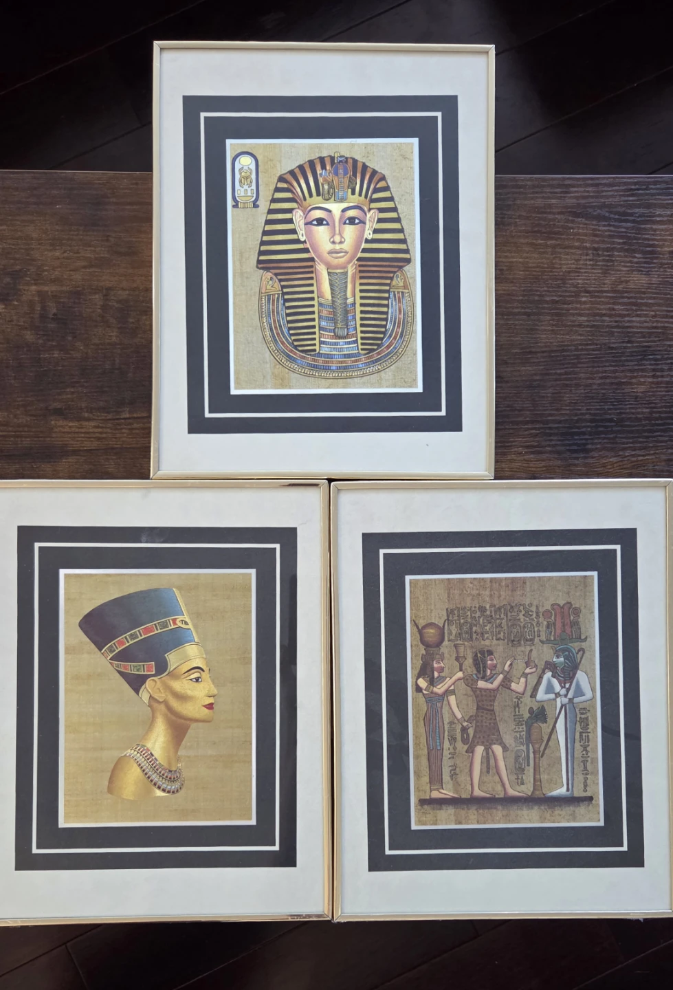 Framed Egyptian Art Decoration
