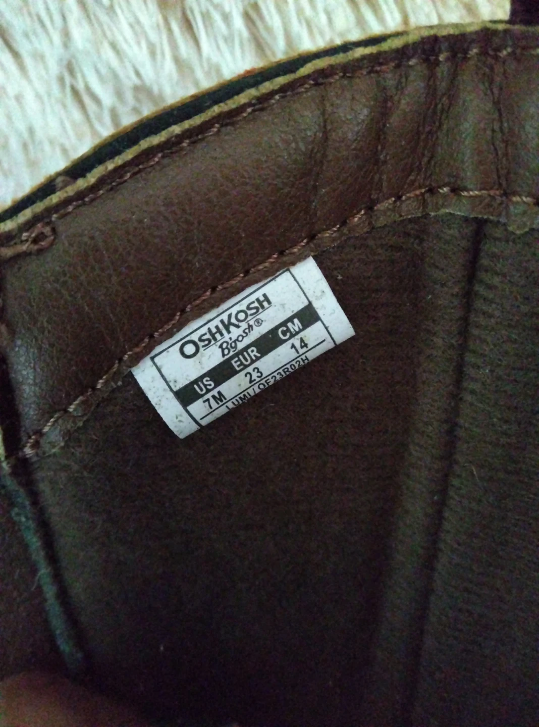OshKosh B'gosh Kids Boots Size 7 Toddler - photo 2