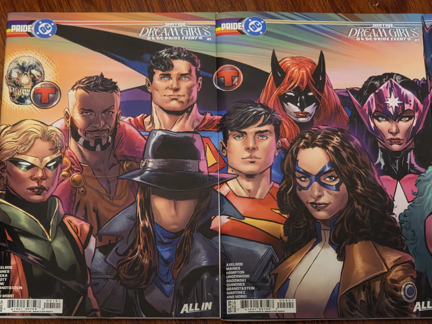 Justice League Dream Girls DC Pride Event #1-4 - photo 2