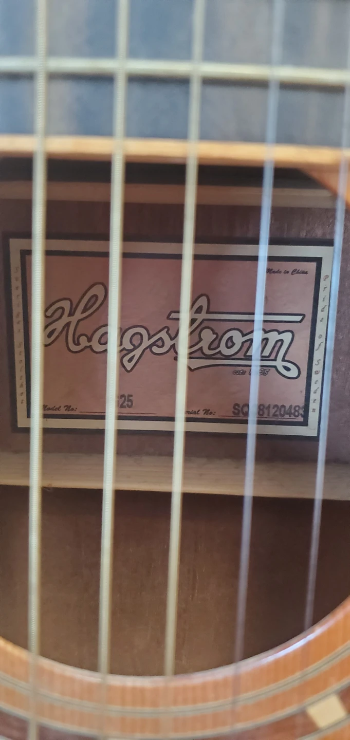 Hagstrom G25 Acoustic Guitar - photo 3