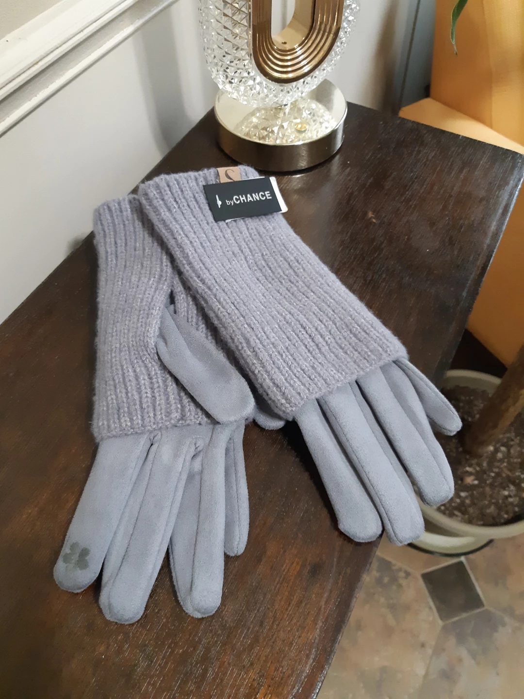 Twisted Goods Double-Layer Grey Gloves - photo 3
