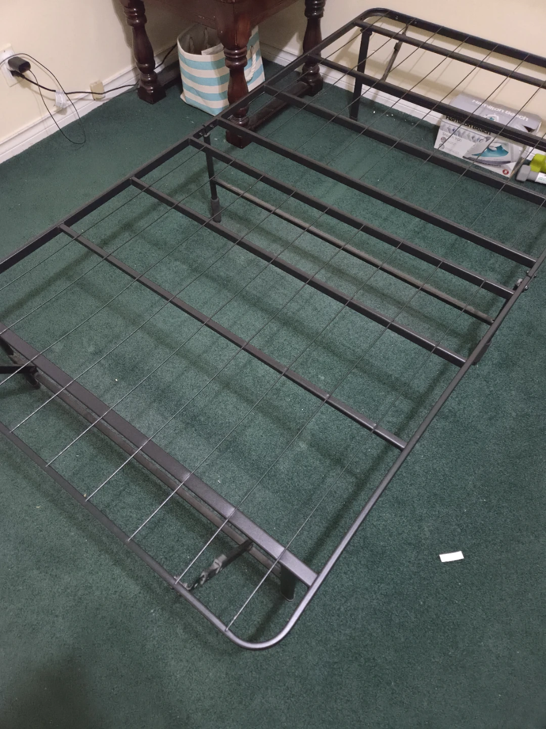 2 Single/Twin Bed Frames + Mattresses
